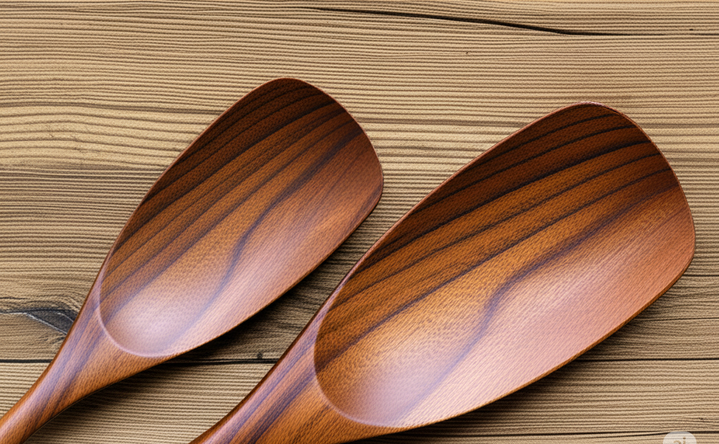 Bonsai™ Hand-Carved Wooden Serving Spoon Set – Artisan Walnut Wood Kitchen Utensils