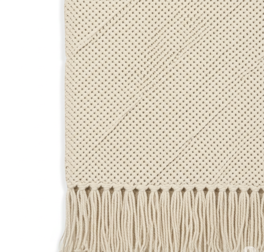 Bonsai™ Handwoven Cotton Throw Blanket – Cozy Sofa & Bed Decorative Blanket