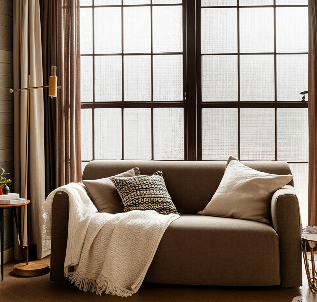 Bonsai™ Handwoven Cotton Throw Blanket – Cozy Sofa & Bed Decorative Blanket