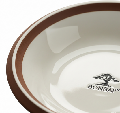 Bonsai™ Hand-Glazed Ceramic Dinner Plate Set – Artisan Stoneware Plates for Dining