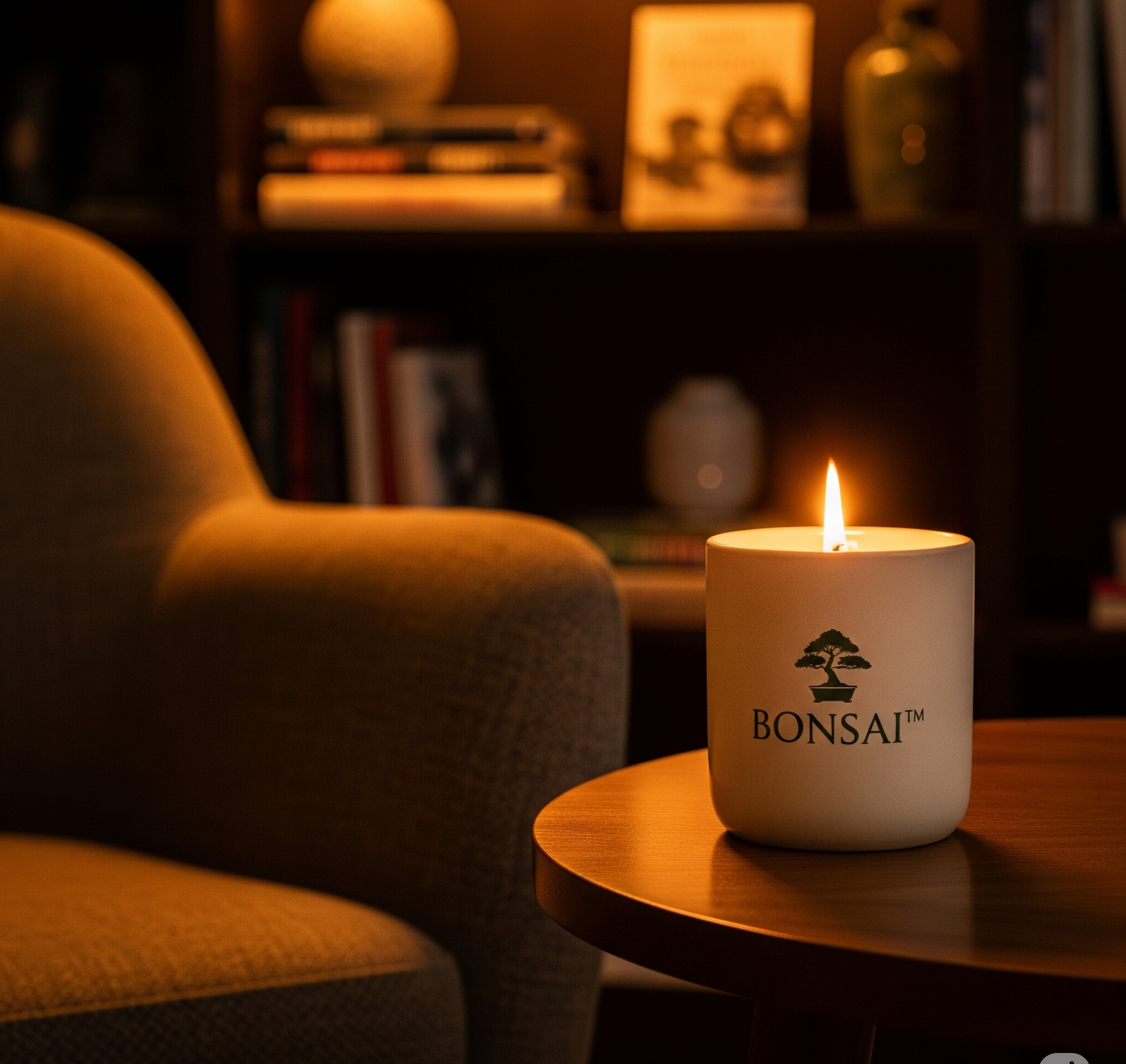 Bonsai™ Ceramic Scented Candle – Handcrafted Pottery Jar with Natural Relaxing Fragrance
